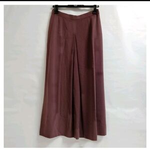 Authentic Chanel Skirts Ladies Wool Polyurethane Elegant Maxi Skirt